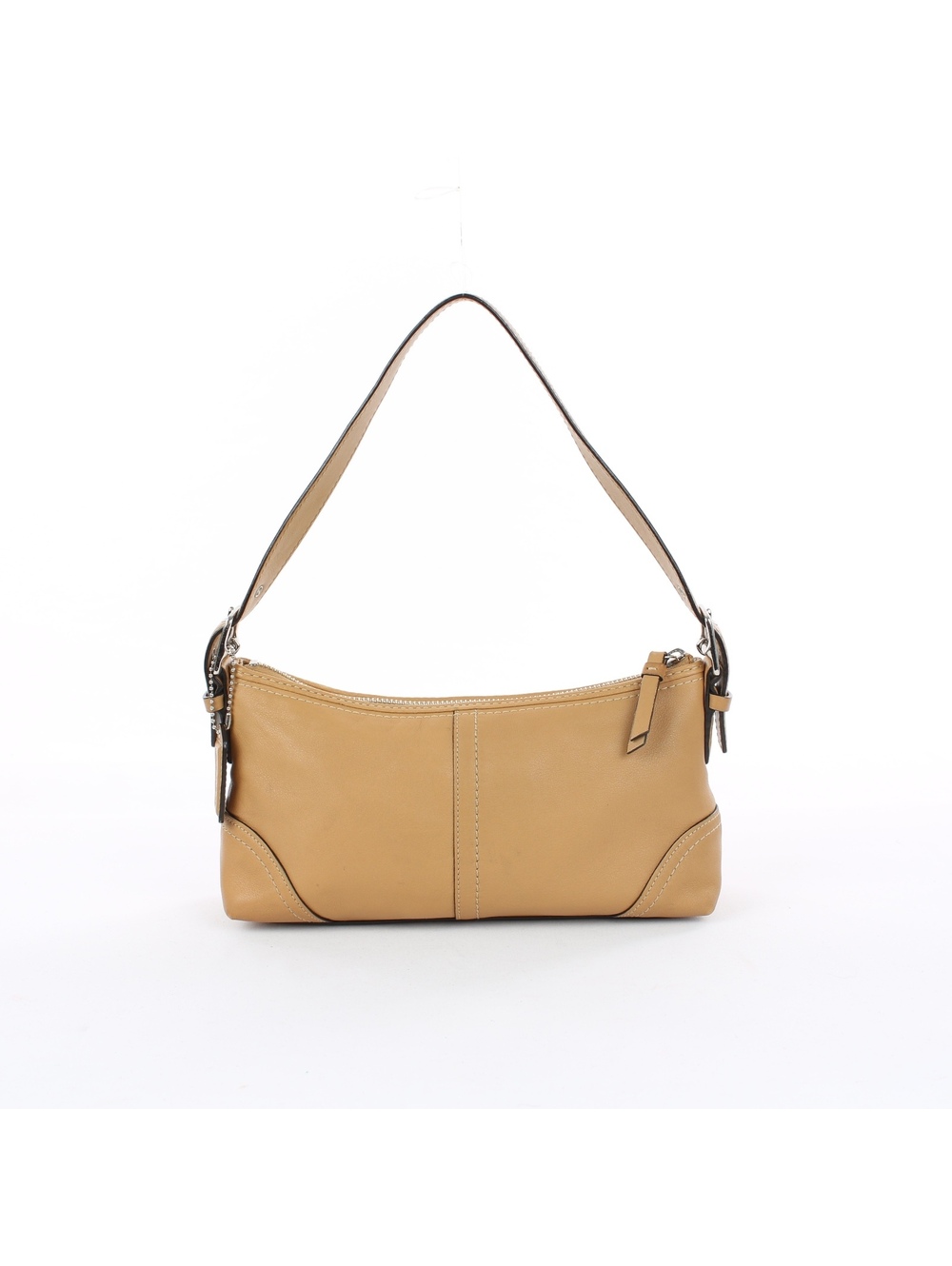 Coach Vintage Y2K Hamptons Soho Demi Tan Leather Bag F11195